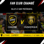 Fan Club Chambé – Dunkerque 27 Octobre 2024