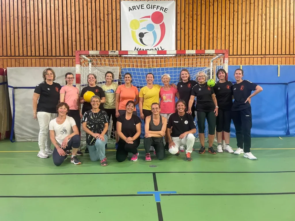 Retour sur la séance Handfit avec le club de Sallanches